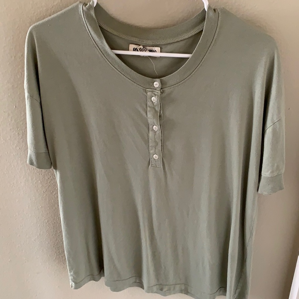 MADEWELL Rivet & Thread Henley Tee XXS-S